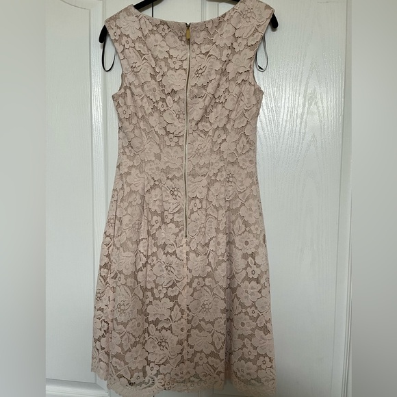 Vince Camuto Cream Lace Mini Dress - Picture 3 of 8